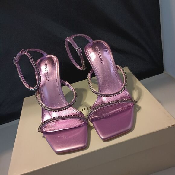 💯🔥MARK FISHER SATRA DRESS SANDAL, WOMEN'S SIZE 8.5 M PURPLE🔥🔥NEW WITH BOX. - Picture 8 of 9